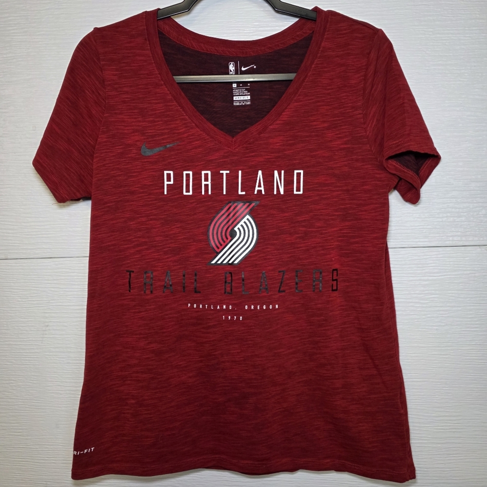 Nike Red Portland Trail Blazers Tee
